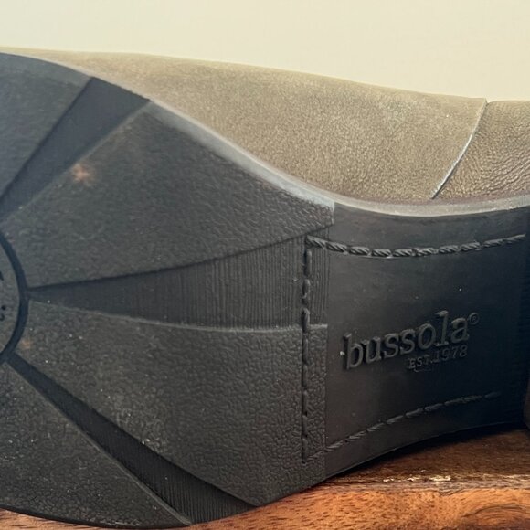 Olive Green Leather Boot - Size 40 - Picture 4 of 4